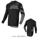 Alpinestars Kinder Jersey Racer Graphite Schwarz Trikot...