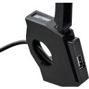 DAYTONA Stromversorgung USB SLIM 1x USB f. Motorrad Lenker