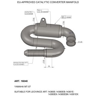 LEOVINCE - Catalytic Converter