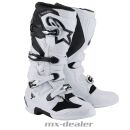 Alpinestars Tech 7 EVO Weiß Schwarz Stiefel MX...