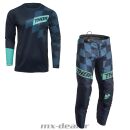 Thor MX Sector Birdrock Mint Cross Jersey Hose Combo...