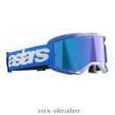 Alpinestars MX Brille Vision 5 Blaze Blau verspiegelt...