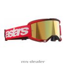 Alpinestars MX Brille Vision 5 Blaze Rot verspiegelt...