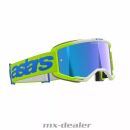 Alpinestars MX Brille Vision 5 Blaze Gelb Blau...