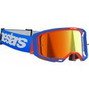 Alpinestars MX Brille Vision 8 Wordmark Blau Orange...