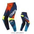 ONeal Element KINDER Shocker V.25 Blau Orange MX...